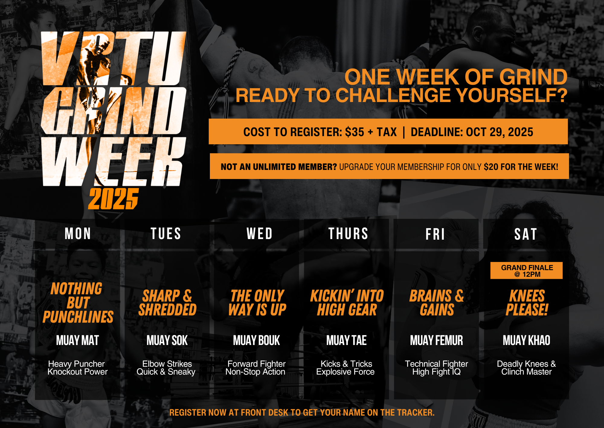 Eblast Grind Week Schedule 2025 Eblast Grind Week Schedule 2025