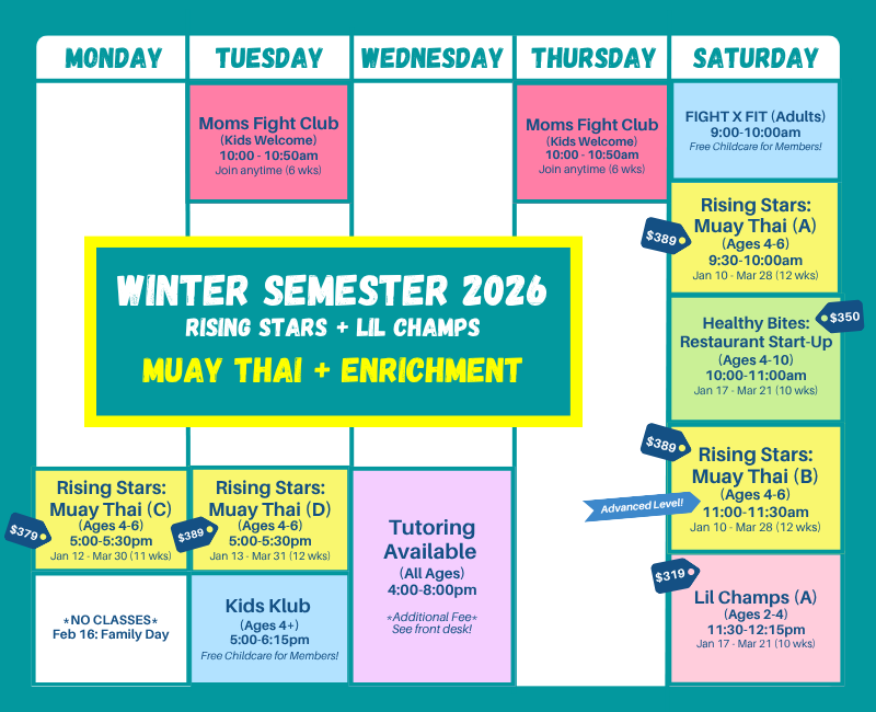 Mini Graphic Winter Semester 2026 with Moms Fight Club Mini Graphic Winter Semester 2026 with Moms Fight Club